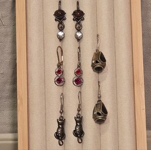 Vintage Dangle Earrings Bundle